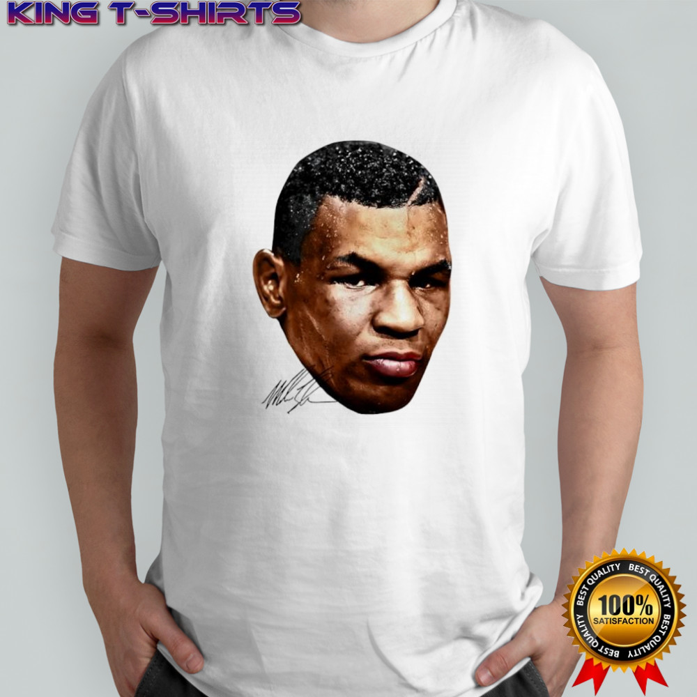 Mike Tyson big face graphic shirt