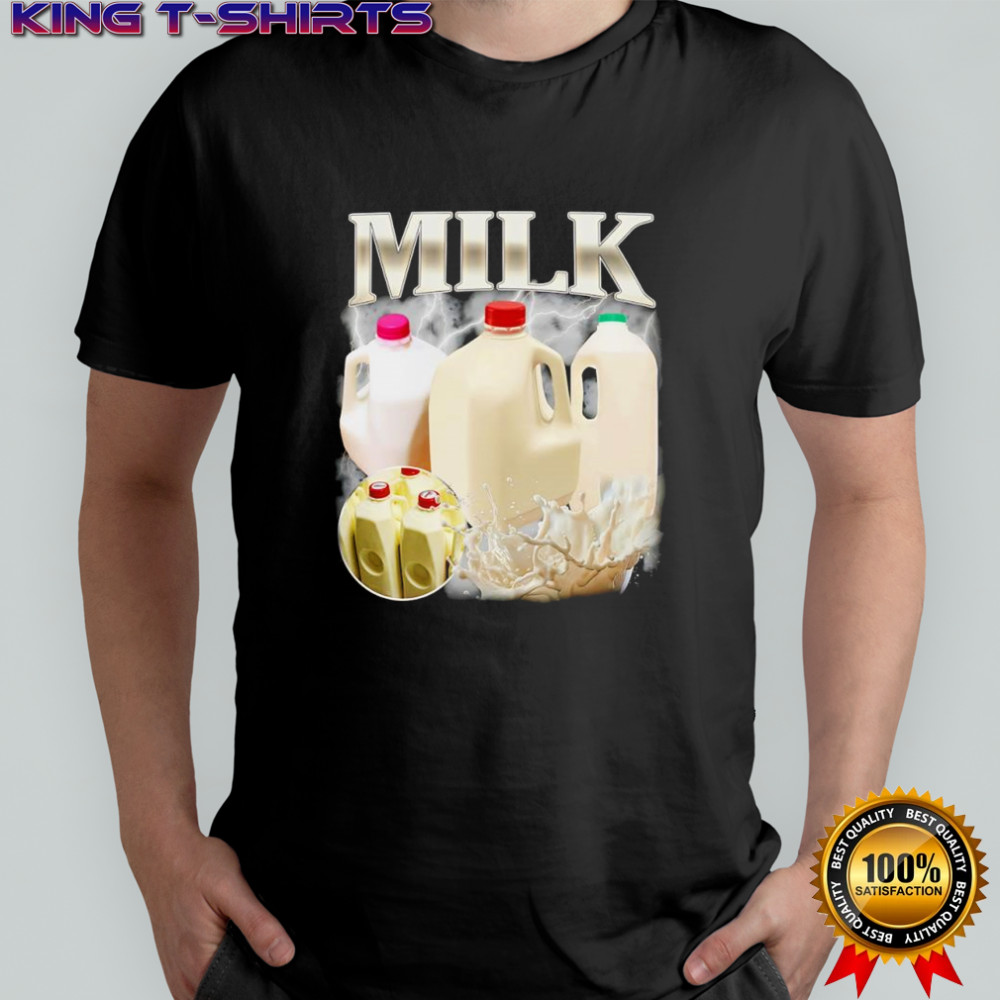 Milk vintage rap lighting shirt