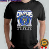 Milwaukee Brewers 2025 NL Central Division Champions back 2 back 2 back shirt