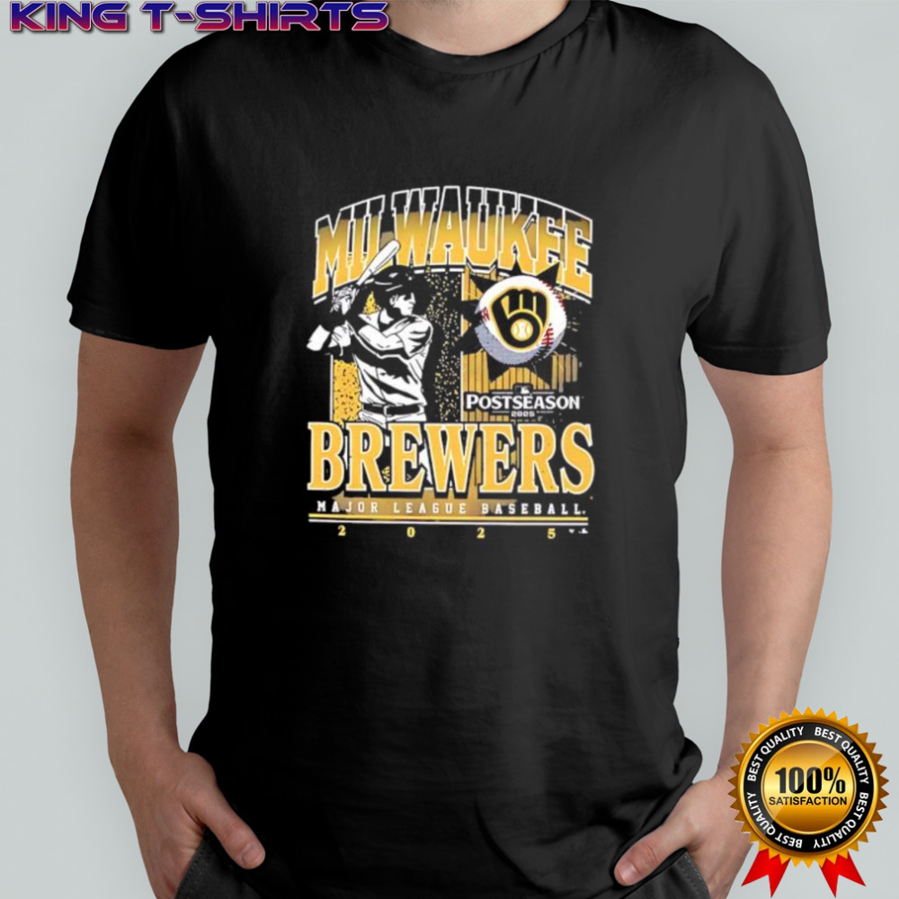 Milwaukee Brewers 2025 Postseason Participant Playoff Franklin shirt