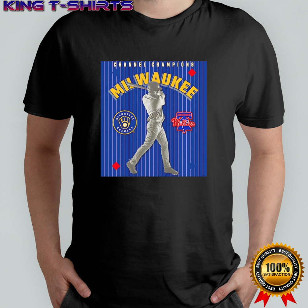 Milwaukee Brewers vs Philadelphia Phillies channel Champions 2025 shirt