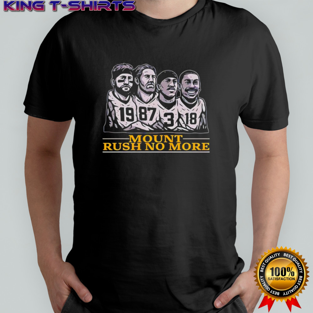 Minnesota Viking Mount rush no more shirt