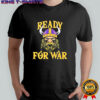 Minnesota Vikings ready for war bighead mascot shirt