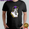 Minnesota Vikings war paint fooball player number 9 graphic shirt