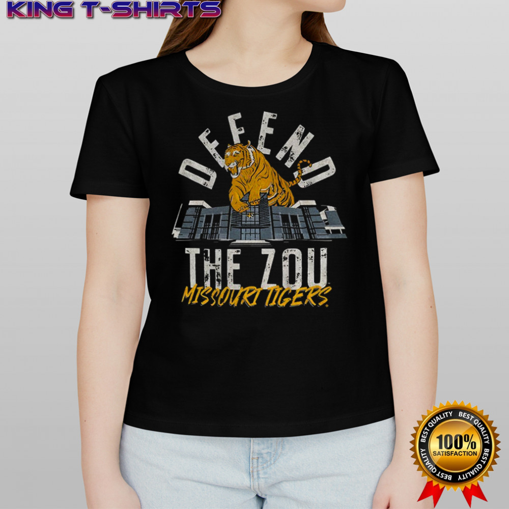 Missouri Tigers Football NFL Defend The Zou logo shirt