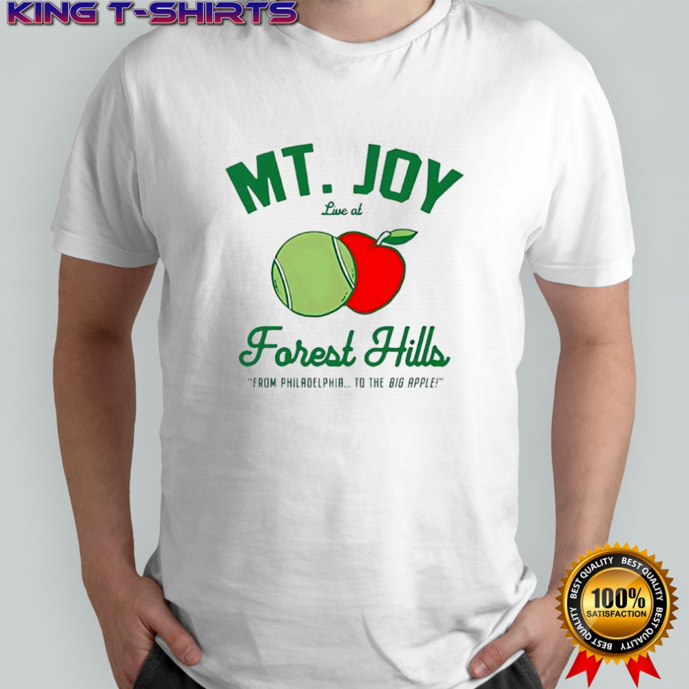 Mt Joy live at Forest Hills from Philadelphia to the big apple 2025 shirt