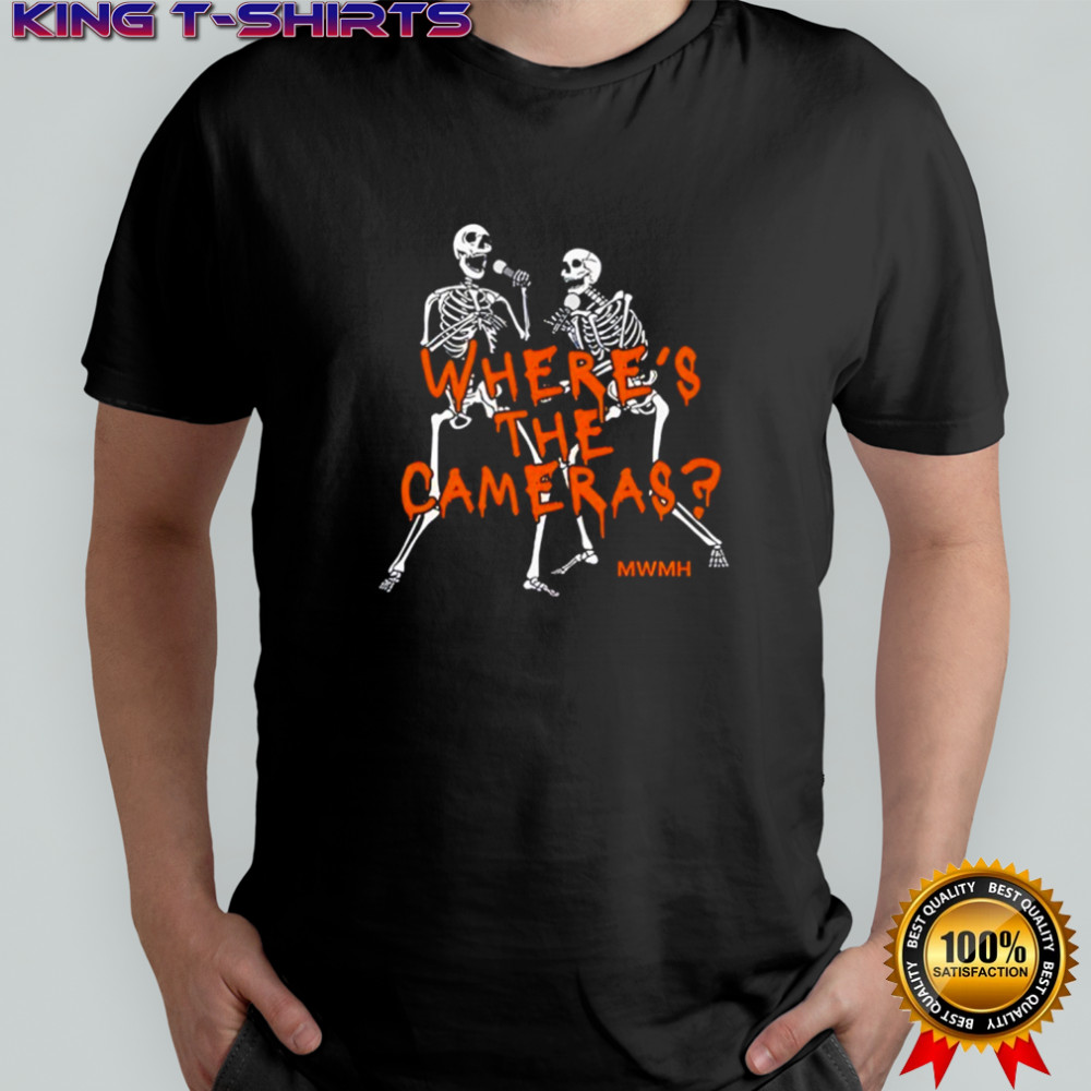 Murder With My Husband Where’s The Cameras Halloween Shirt
