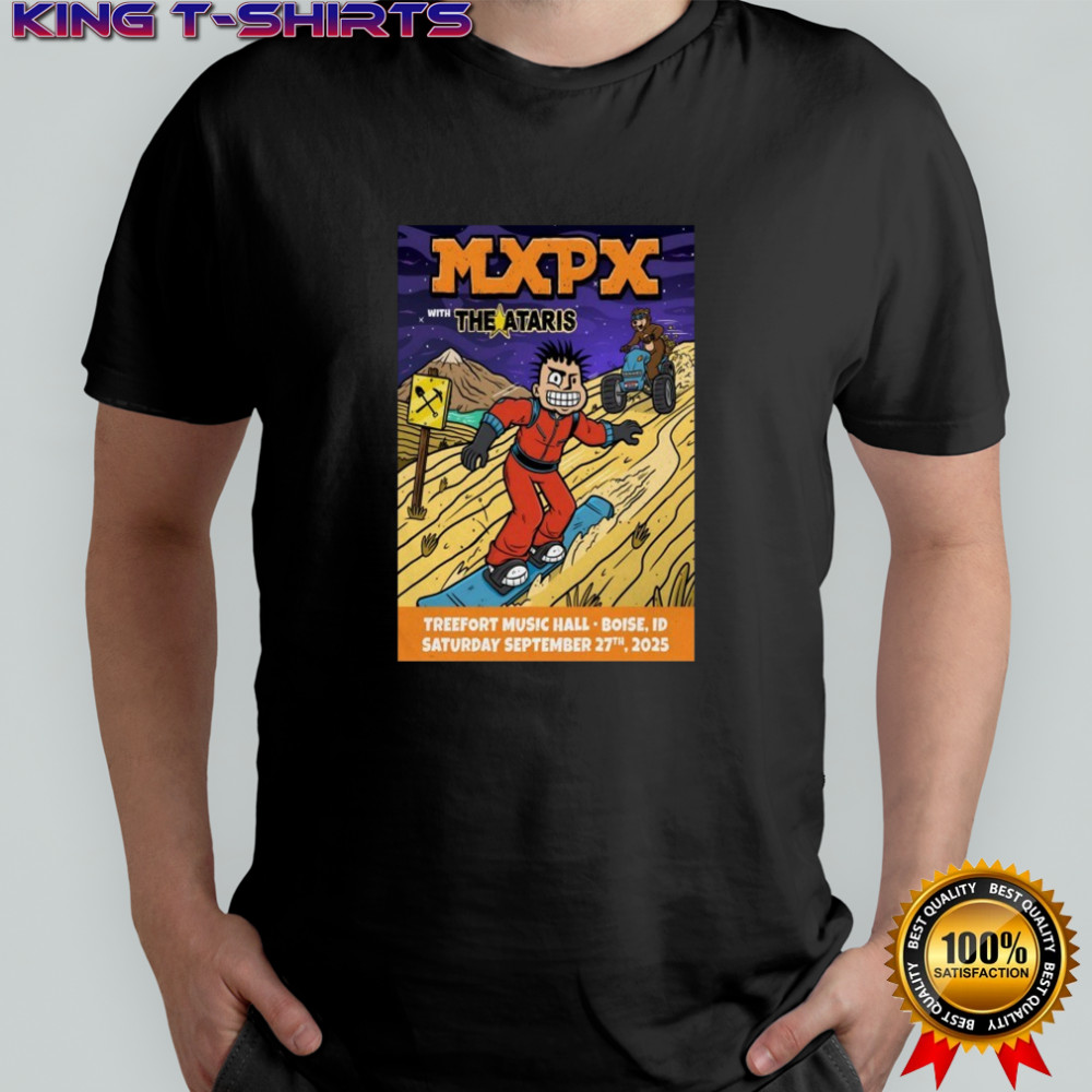 MXPX 9-27-2025 Treefort Music Hall In Boise ID T-shirt