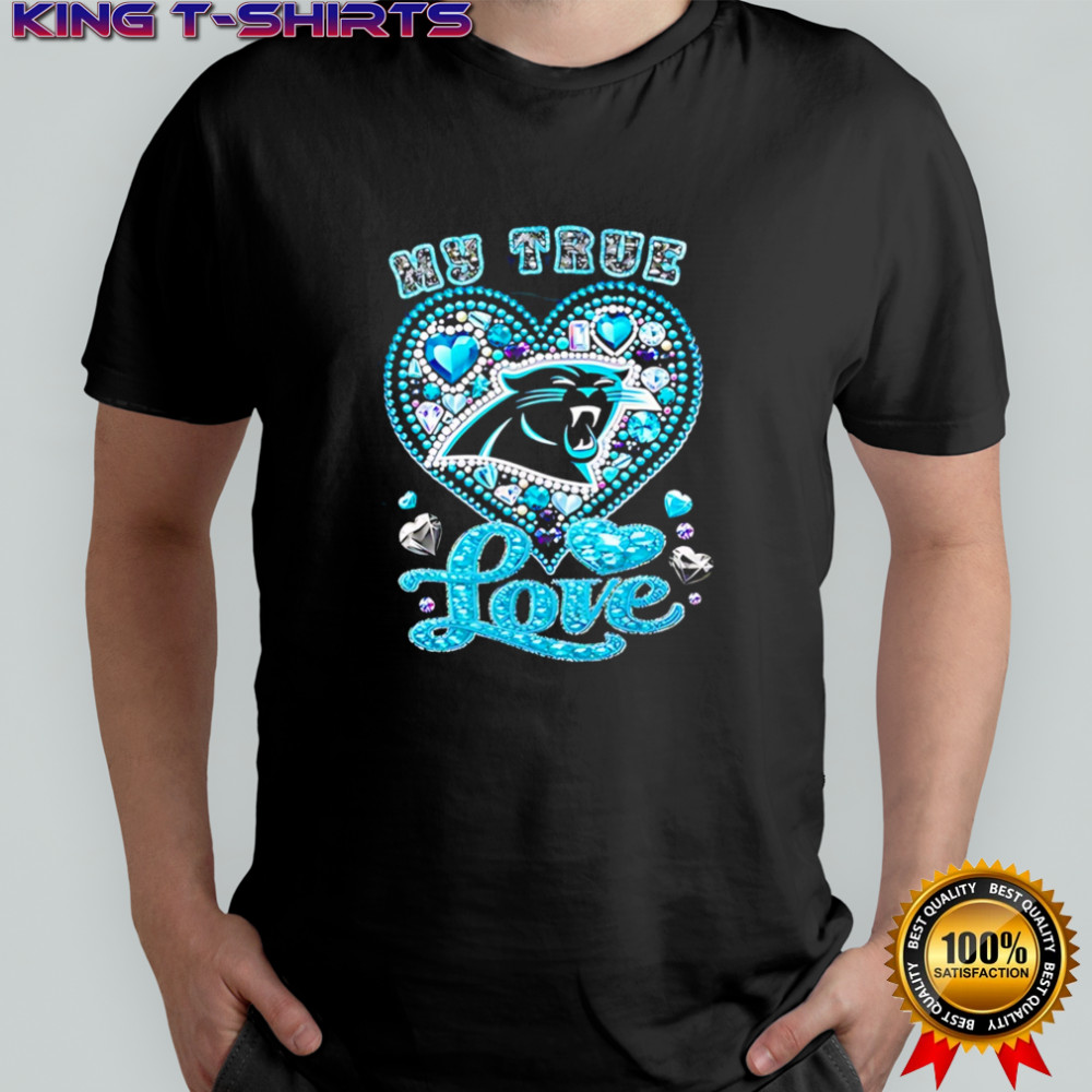 My True Love Carolina Panthers twinkle shirt