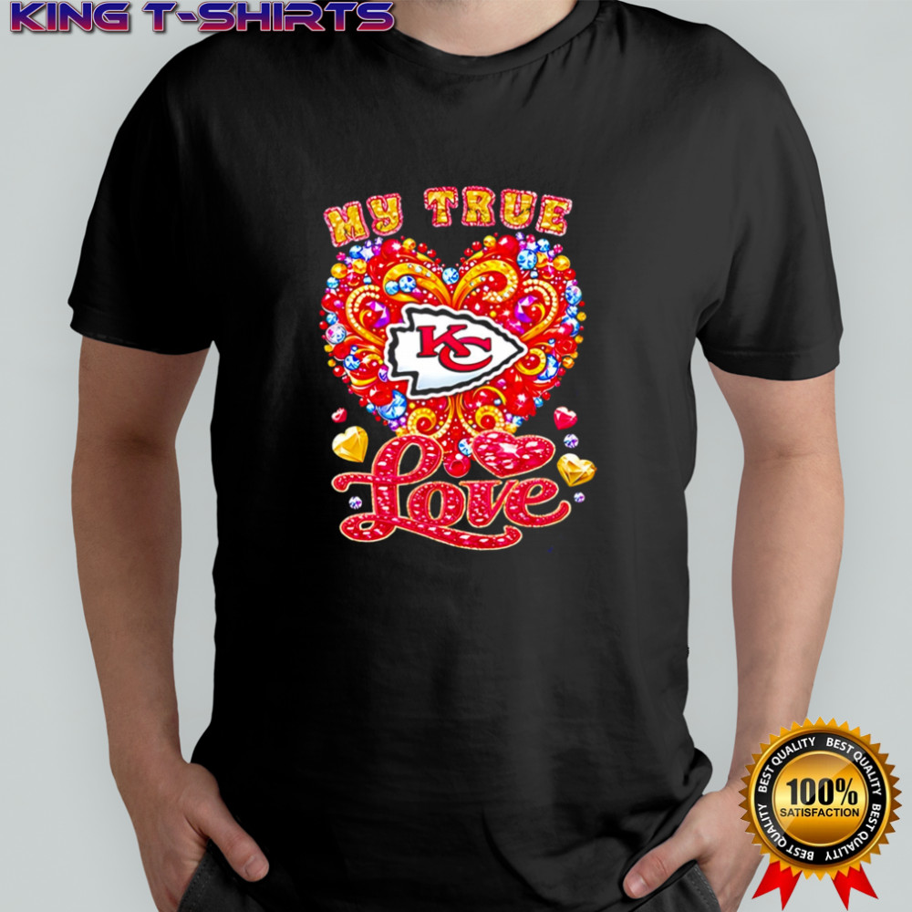 My True Love Kansas City Chiefs twinkle shirt