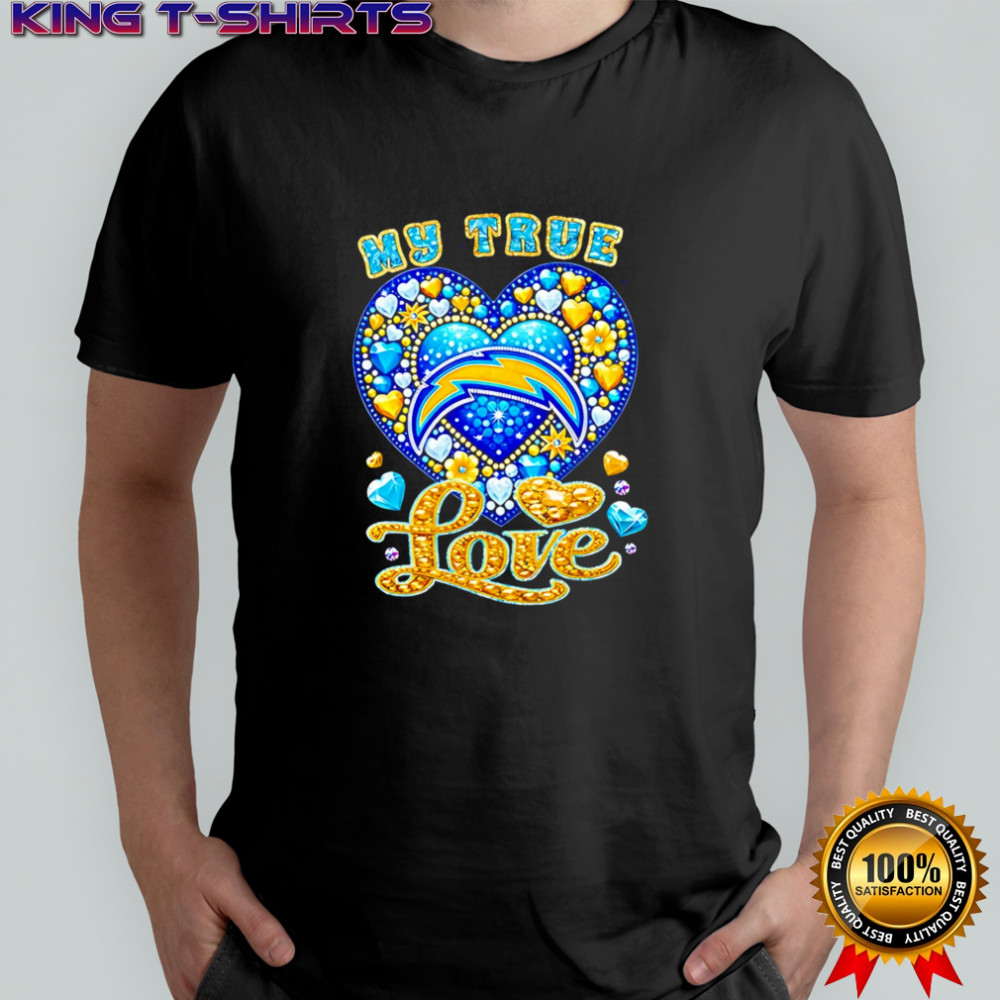 My True Love Los Angeles Chargers twinkle shirt