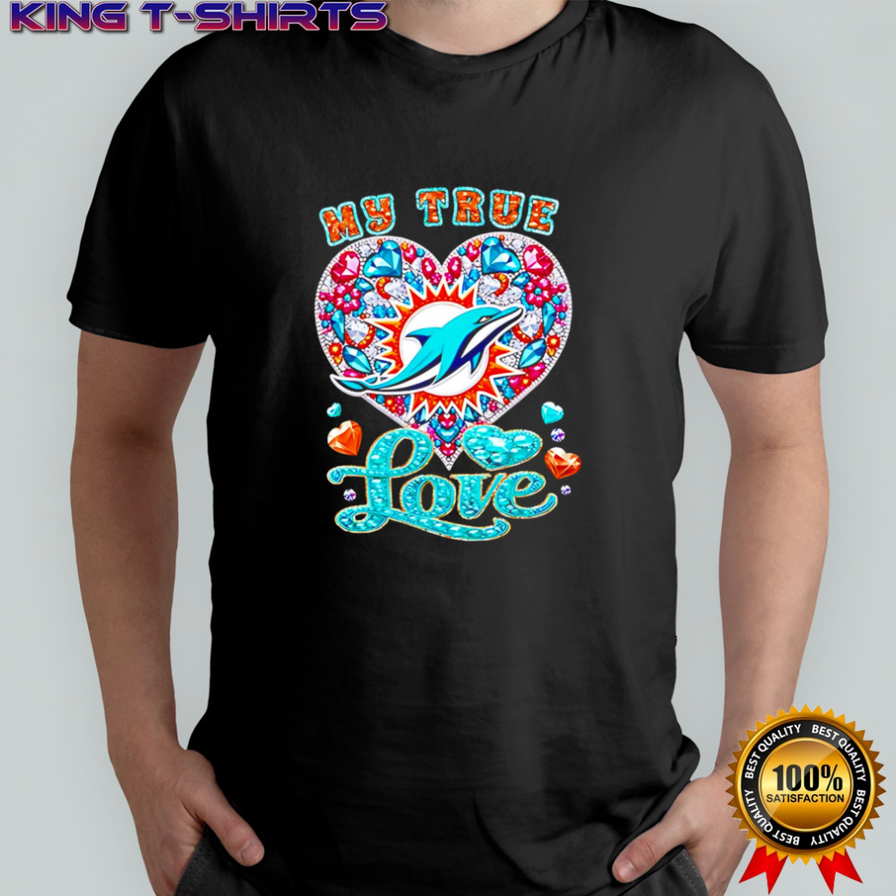 My True Love Miami Dolphins twinkle shirt