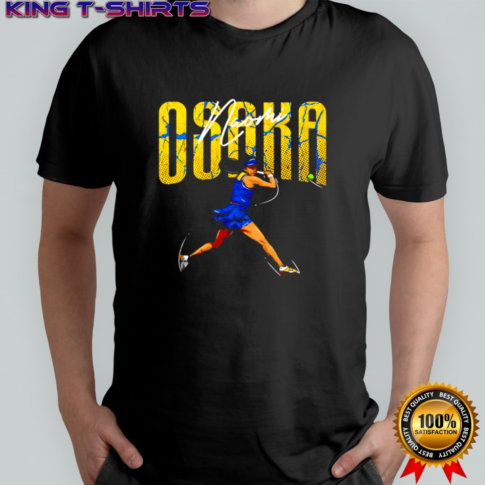 Naomi Osaka Tennis player name sinature shirt