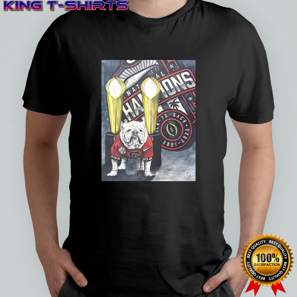 National Champion B2B Georgia football shirt