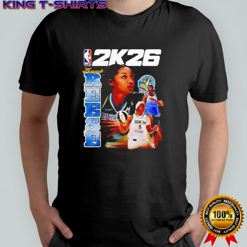 NBA 2K26 Angel Reese Chicago Sky Basketball Fan shirt