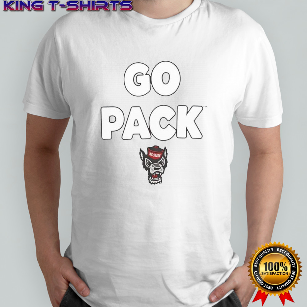 NC State Wolfpack Go Pack Slogan T-Shirt