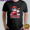 NCAA Georgia Bulldogs Snoopy Forever not just when we win shirt