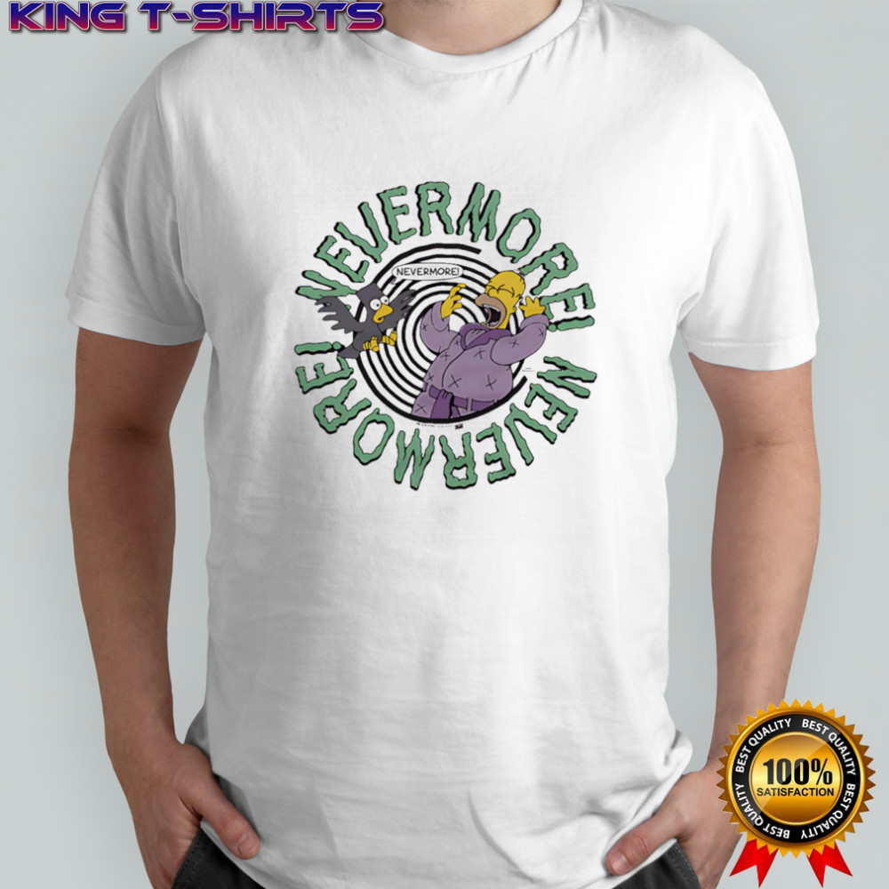 Nevermore Homer Simps shirt
