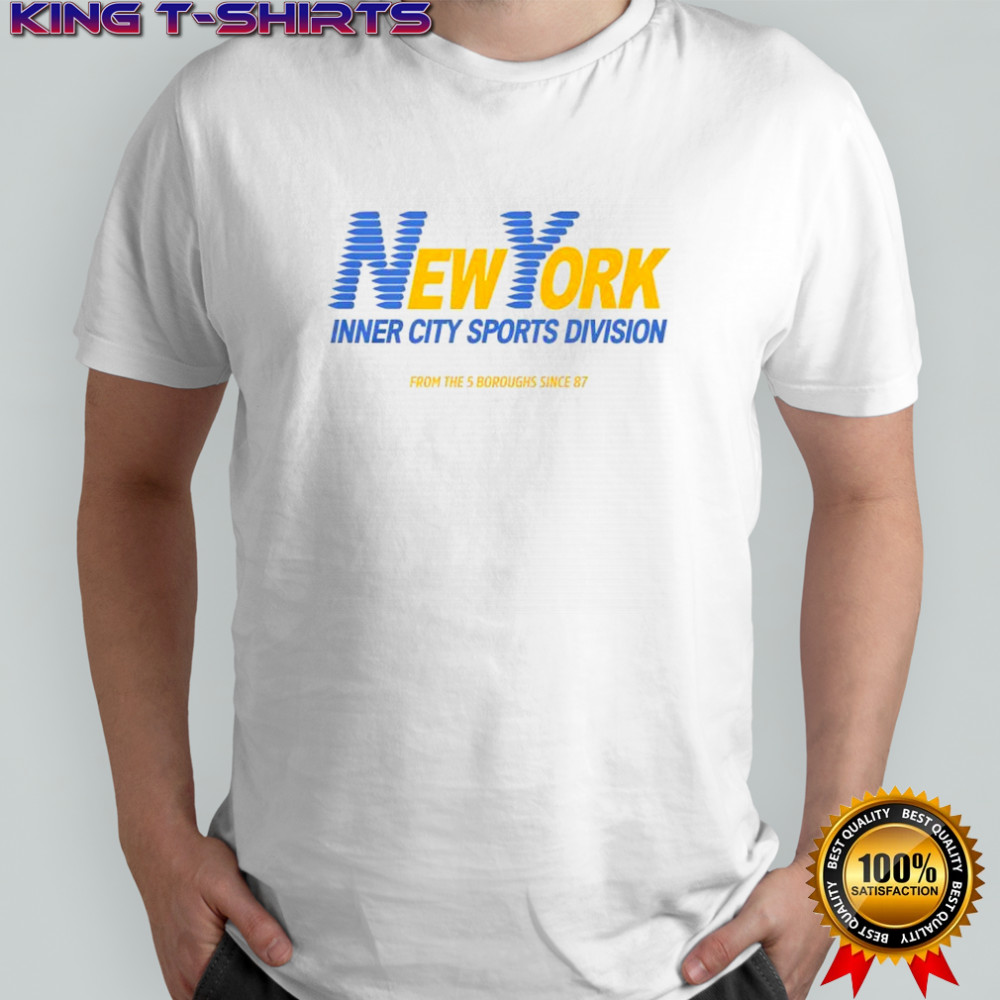 New York Inner City Sports Division shirt