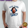 Newman nice game prettyboy face graphic shirt