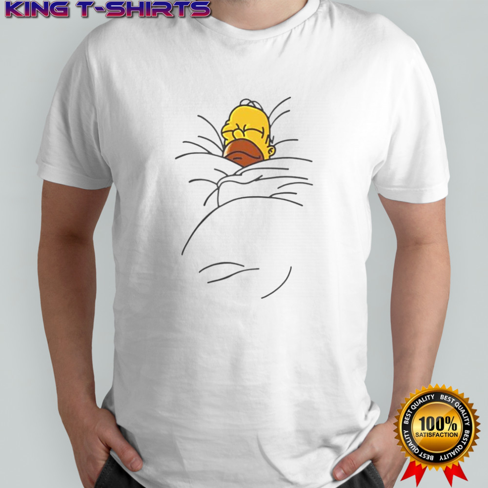 Nice Homer Bed T-Shirt