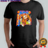 Ninja tiger single caricature vintage shirt