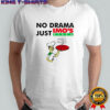 No drama just Imo’s Pizza shirt
