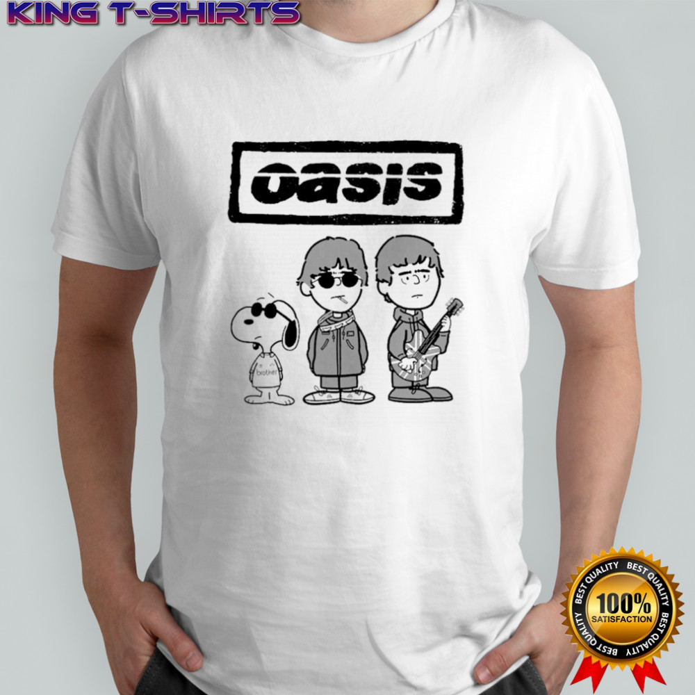 Oasis And Snoopy Biblical T-shirt