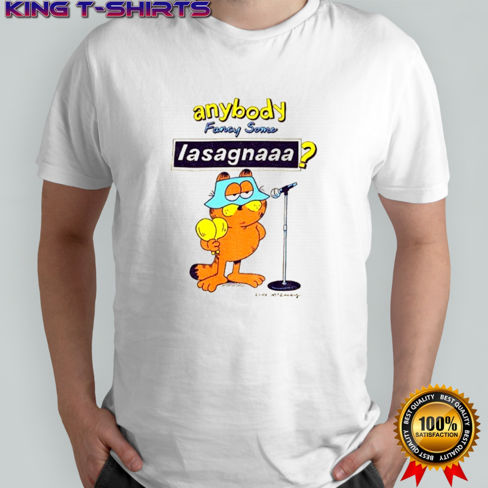 Oasis band anybody fancy some Lasagnaaa Rose Bowl shirt