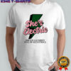 Oasis Band she’s electric she’s in a family full of eccentrics shirt