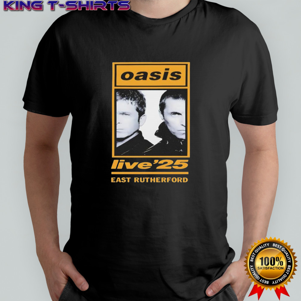 Oasis live 2025 east rutherford shirt