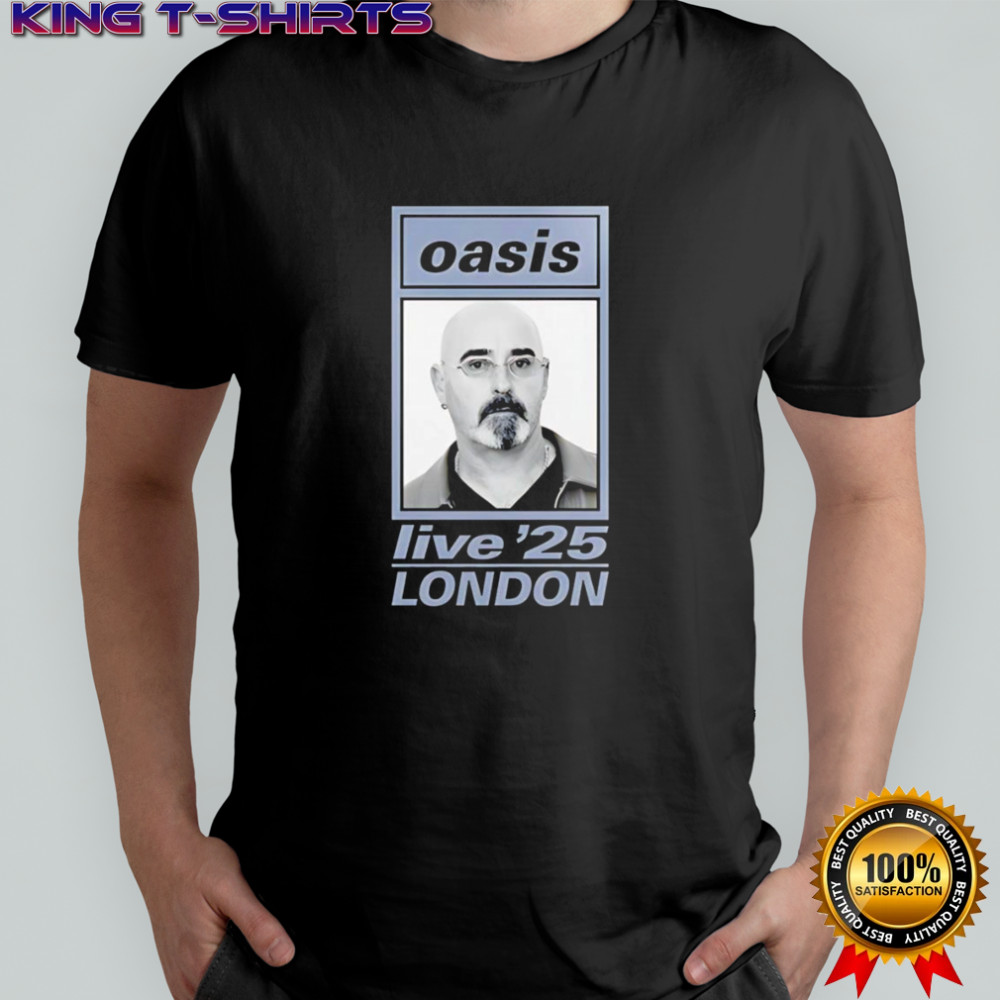 Oasis live 25 Bonehead London shirt