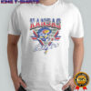 Official Kansas Jayhawks Triangle Vintage T-Shirt