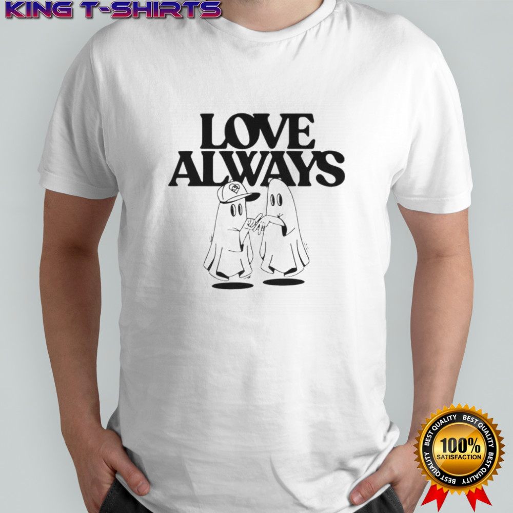 Official Love Always Ghost Couple Friendship Goal Cool Graphic T-Shirt