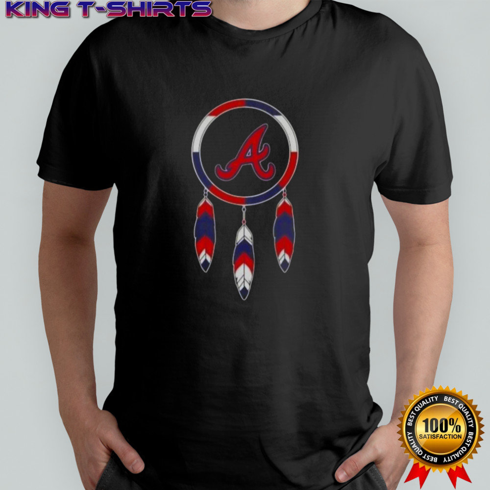 Official Native American Indians X Atlanta Braves Baseball T-Shirt