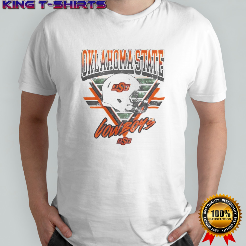 Official Oklahoma State Cowboys Triangle Vintage T-Shirt