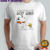 Official Snoopy And Woodstock I’ve Read The Final Chapter God Wins T-Shirt