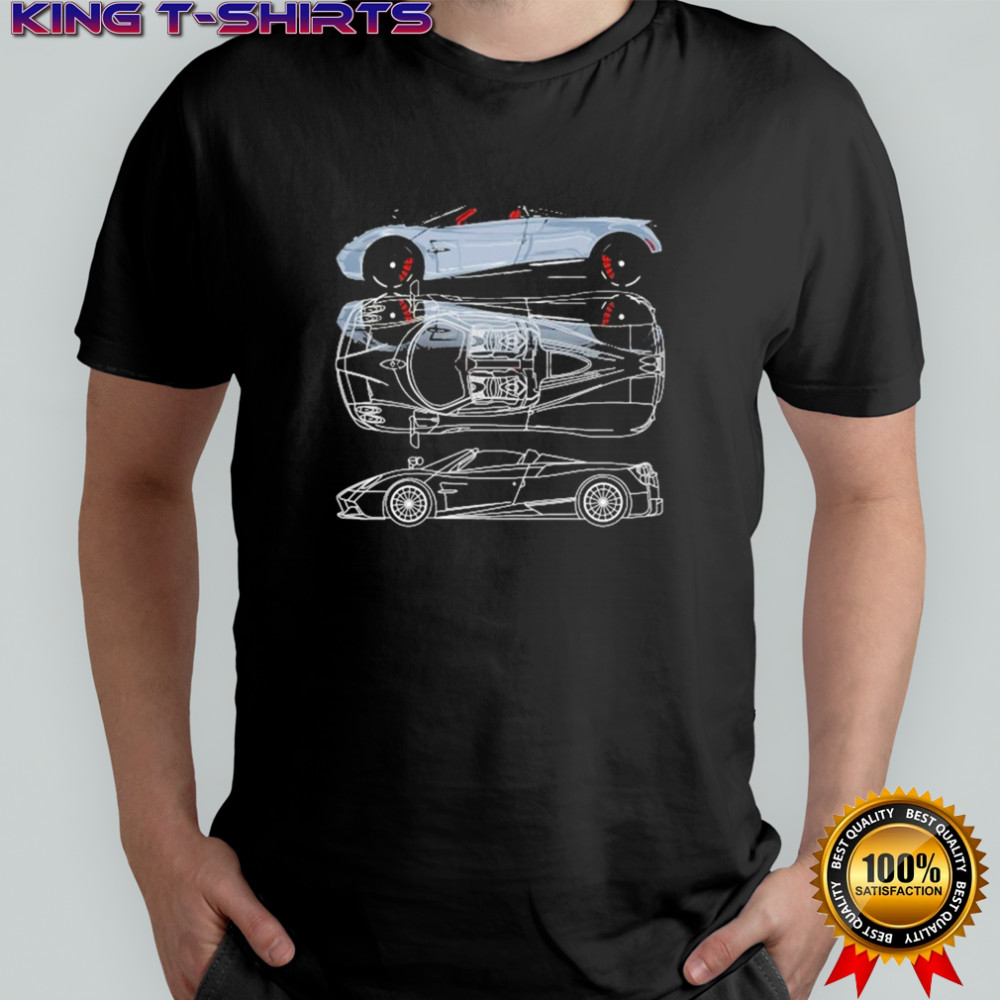 Pagani Schematic The Hamilton Collection T-shirt