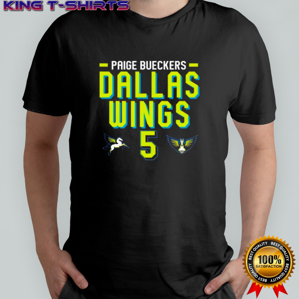 Paige Bueckers Dallas Wings Name and Number shirt