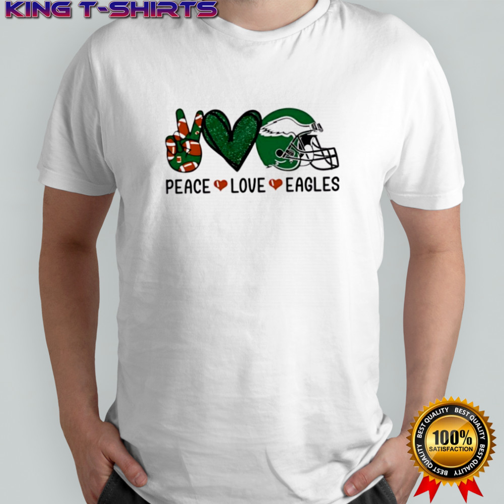 Peace Love Eagles shirt