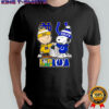 Peanuts Charlie Brown and Snoopy Indiana sports shirt