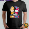 Peanuts Charlie Brown and Snoopy Tennessee sports shirt