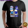 Peanuts Charlie Brown and Snoopy Toronto sports shirt