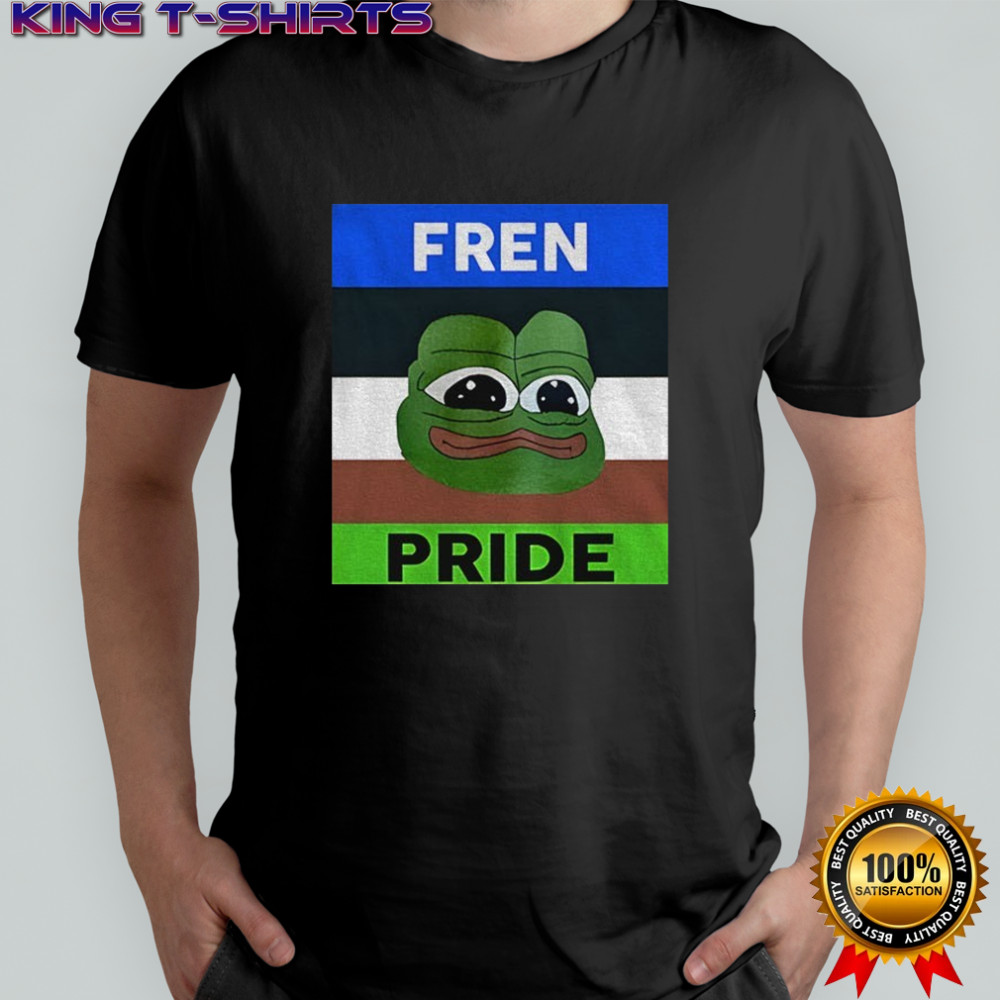 Pepe frog deluxe fren pride shirt