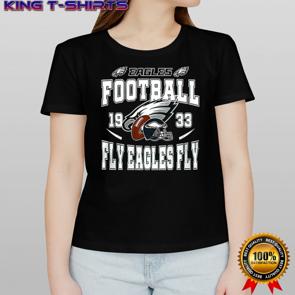 Philadelphia Eagles Football Fly Eagles Fly 1933 this is my Eagles two-sided T-shirt