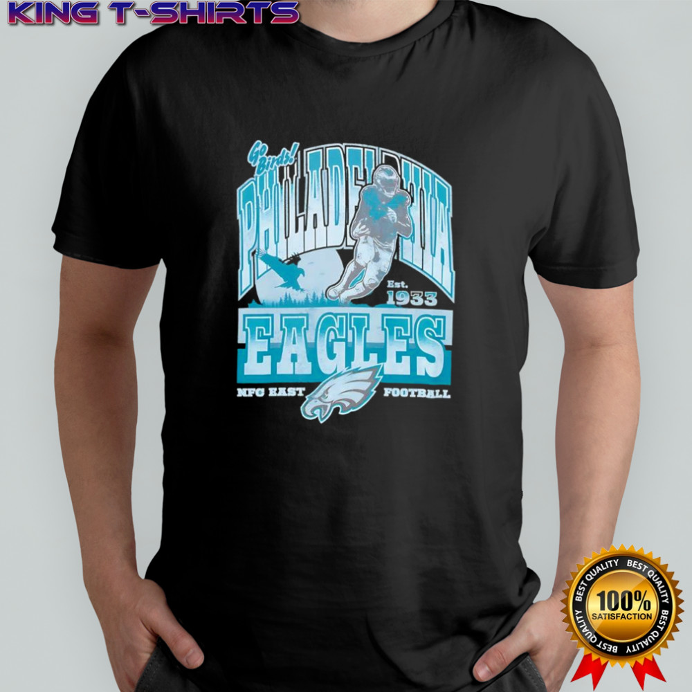 Philadelphia Eagles go birds NFC east football est 1933 player logo shirt