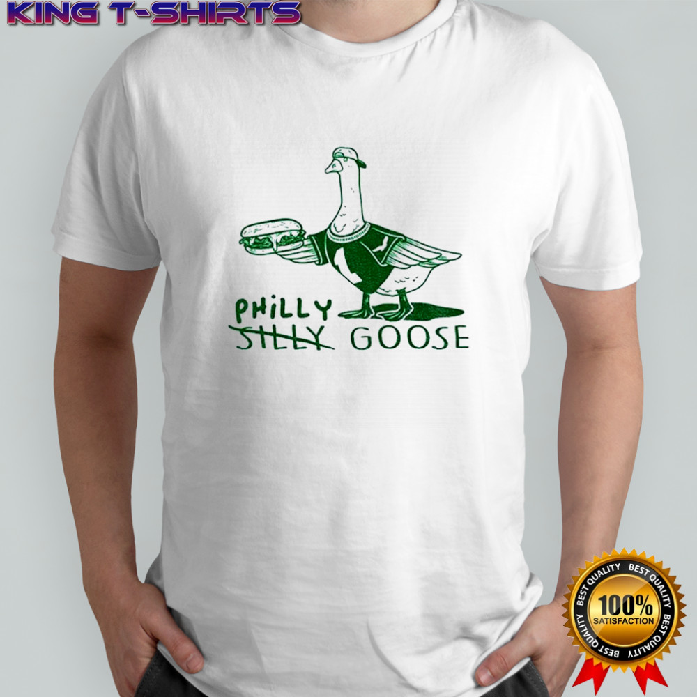 Philadelphia Eagles Philly goose silly goose shirt
