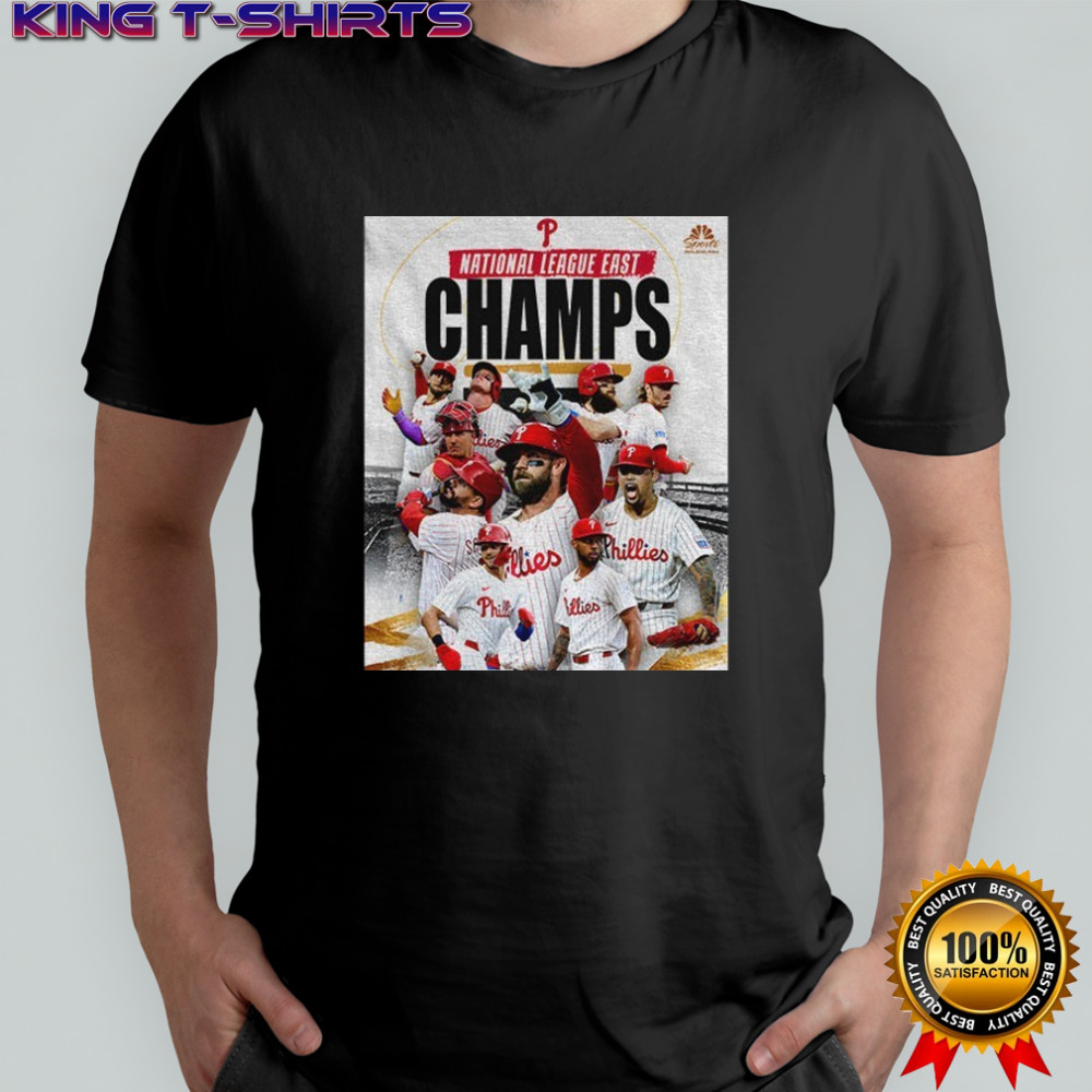 Philadelphia Phillies National league East Champ Red October MLB 2025 shirt