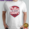 Philadelphia Phillies NL East Champs 2025 Logo T-Shirt