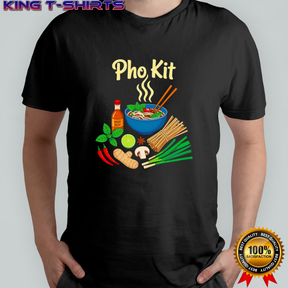 Pho Kit Vietnamese Pho Noodles Bowl Food shirt